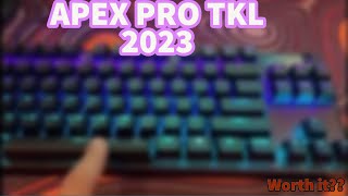 Steelseries Apex Pro TKL 2023 Quick Unboxing [upl. by Sheeree681]