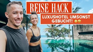 Luxushotels UMSONST buchen dank Kreditkarte Travelhack für 1€  so gehts Vlog 51 [upl. by Lajet]