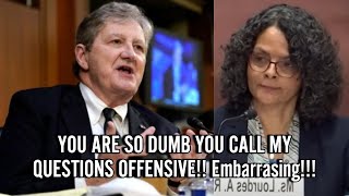 Senator Kennedy CLASHES with Dem Witness Who Thinks His Questions are OFFENSIVE [upl. by Nnairb]