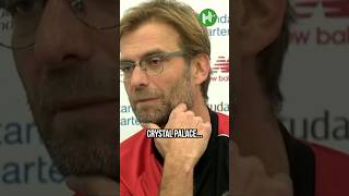 F Crystal Palace Jurgen Klopp back in 2015 🤬 [upl. by Enoryt365]