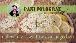 nalewka z kwiatów czarnego bzu  przepis [upl. by Holle704]