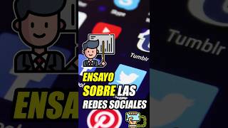 REALIZA EN UNSAYO SOBRE REDES SOCIALES ASÍ shorts escuela ensayos escritura redessociales [upl. by Ellehcal980]