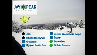 Snowboarding at Jay Peak February 2023 [upl. by Attennot357]