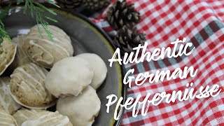 Pfeffernuesse  Authentic German Christmas Cookies aka pepper nuts [upl. by Shoshanna]