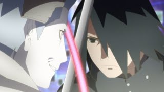 SASUKE VS URASHIKI LUTA COMPLETA [upl. by Elletnwahs745]