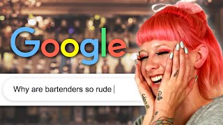 Bartenders Answer Commonly Searched Questions About Bartending [upl. by Birdt705]