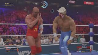 WWE 2K24 Sting VS Nikita Koloff WCW World Championship [upl. by Shaffer]