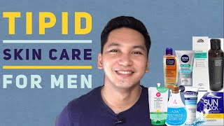 Best Affordable Skin Care For Men Tipid Skin Care for Good Skin Philippines [upl. by Ydnim847]