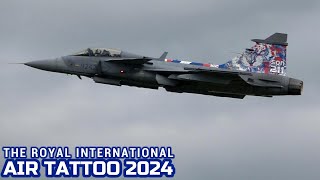 RIAT 2024 JAS39C GRIPEN CZECH AIR FORCE The International Air Tattoo [upl. by Dwane]