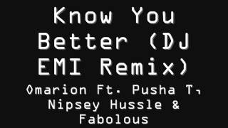 Omarion Ft Pusha T Nipsey Hussle amp Fabolous  Know You Better  Download Link [upl. by Enicnarf]