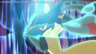 Mega Lucario derrota a Machamp Pokémon Viajes [upl. by Rambort]