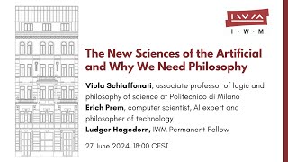 VIOLA SCHIAFFONATI The New Sciences of the Artificial and Why We Need Philosophy [upl. by Alac]