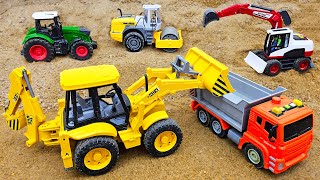 Mega RC Trucks RC Heavy Haulage RC Car Transport RC Traktor Volvo Lesu BL71 RC Wheel Loader Dozer [upl. by Adelric627]