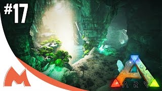 ARK Survival Evolved  CHITIN CAVE CEMENTING PASTE FARMING CHILLING WITH OUT PUPPY D S3E17 [upl. by Adnaloj]