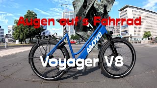 Augen aufs Fahrrad Möve Voyager V8 [upl. by Legnalos]