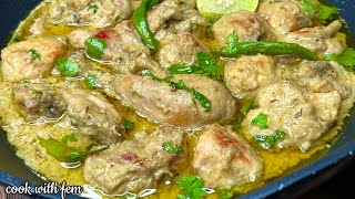 Surprise Karne Wala Taste Ye Hai SHAHI WHITE CHICKEN MASALA KORMA  Sabhi Ko Chahiye Iski Recipe [upl. by Aihsatan579]