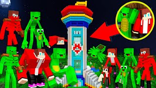 ALL 1000 MUTANT JJ AND MIKEY vs Paw Patrol House JJ and Mikey in Minecraft  Maizen [upl. by Ondrea]