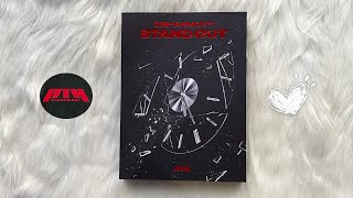 unboxing p1harmony 1st mini album disharmony stand out [upl. by Vincent]