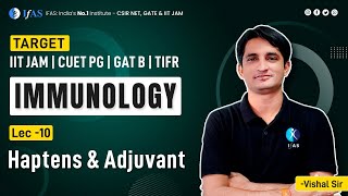 Haptens amp Adjuvant  Immunology  L10  TARGET  IIT JAM  CUET PG  GAT B  TIFR [upl. by Anohr]