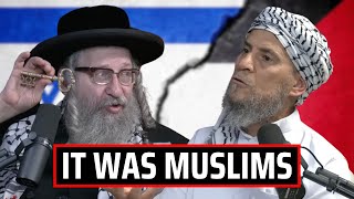 What Happens When a Muslim Palestinian Meets with a Jewish Rabbi  quotWe Cry for the Palestiniansquot [upl. by Godrich]