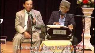 Manna Dey pays tribute to Mohammed Rafi [upl. by Suoivatco129]