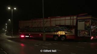 Kermis Uitgeest 2019 Afbouw en Transport Deel 4 [upl. by Yenobe551]