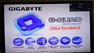 QFlash Gigabyte GAP35DQ6 bios with microcodes Xeon updatetanieprocesorypl [upl. by Bean855]