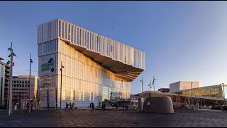 One Of The Most Modern Libraries In The World  The Deichman Library Oslo 2020 [upl. by Bree]