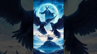 Odins two Raven Huginn and Muninn  Exploring the Myth of Norse Ravens [upl. by Atneuqal360]