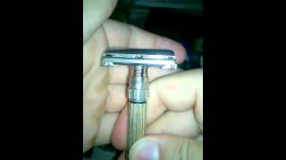 D3 Gillette Fatboy Safety Razor [upl. by Daukas271]