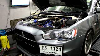 Lancer EX 20 MT Turbo Evo10 Stock 306 WHP Torque 43332 Boost 08 [upl. by Akena]