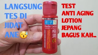 REVIEW JUJUR HADA LABO ANTI AGING LOTION [upl. by Kacerek12]