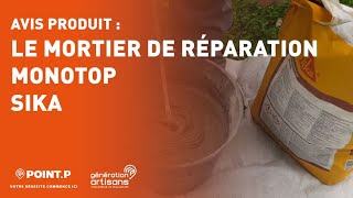 Mortier de réparation Sika Monotop  Lavis dun artisan POINTP [upl. by Kale375]