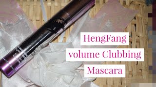 HengFang Volume Clubbing Mascara  Best amp Economic Mascara [upl. by Stearns708]