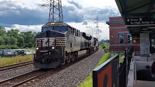 NS Intermodal roars East towards Croxton [upl. by Esej]