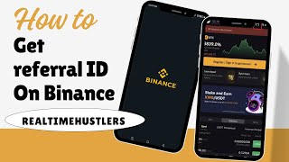 How To Get Referral ID In Binance [upl. by Soalokin]