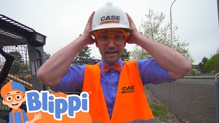 Blippi Explores a Skid Steer  BLIPPI  Kids TV Shows  Cartoons For Kids  Popular video [upl. by Hendrika792]