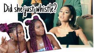 Twin Singers React To Ariana Grande Positions  Official Music Video [upl. by Terryl]