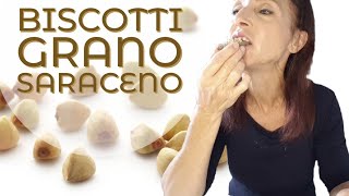 Biscotti con farina di grano Saraceno pronti in pochi minuti ⏳ [upl. by Corin]