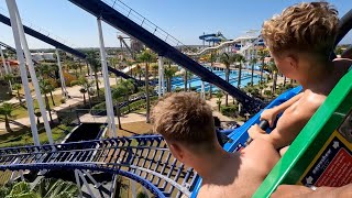 Watercoaster at Aquashow Park Portugal 🇵🇹 [upl. by Heyward598]