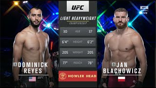 Jan Blachowicz Knocks Out Dominick Reyes [upl. by Demetre]