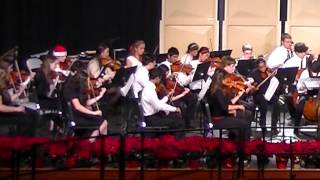 We Wish You a Klezmer Christmas  West Chester Easts String Orchestra Winter 2012 [upl. by Rehpitsirhc265]