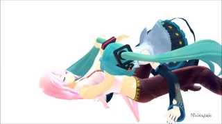 MMD Luka x Miku This is not what you think it is [upl. by Kinnard]