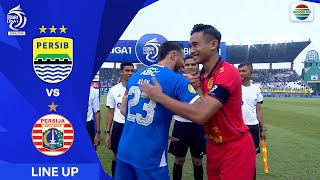 PERSIB Bandung vs PERSIJA Jakarta  Line Up amp Kick Off BRI Liga 1 202425 [upl. by Morly]