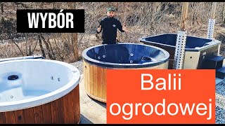 Porównanie balii ogrodowych jaki model balii ogrodowej jest lepszy wood burning hot tub [upl. by Ahsinam]