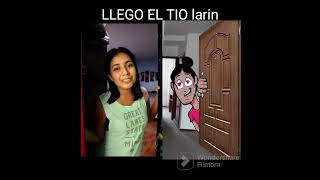 llego el tio larin vs llego el tio ANIMADO 14 [upl. by Nrol489]