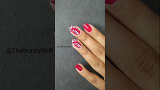 Esy Doting Nail art Design✨💕nailart shorts shortvideo [upl. by Ekez]