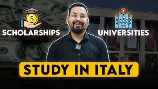 STUDY IN ITALY 2024  COURSES  UNIVERSITIES  SCHOLARSHIP [upl. by Veljkov]