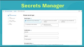 AWS  110  AWS Secrets Manager [upl. by Noruq]