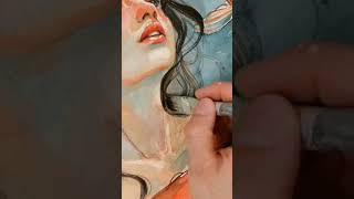 Watercolor by Lioba Brückner drawing sketch arttiktok arttips howtodraw dibujosalapiz art [upl. by Anuait]